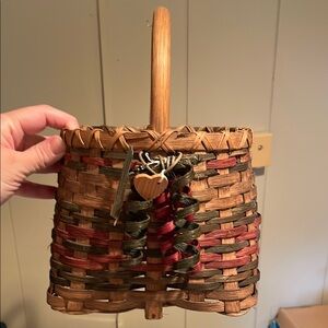 Handcrafted Woven Basket Bag